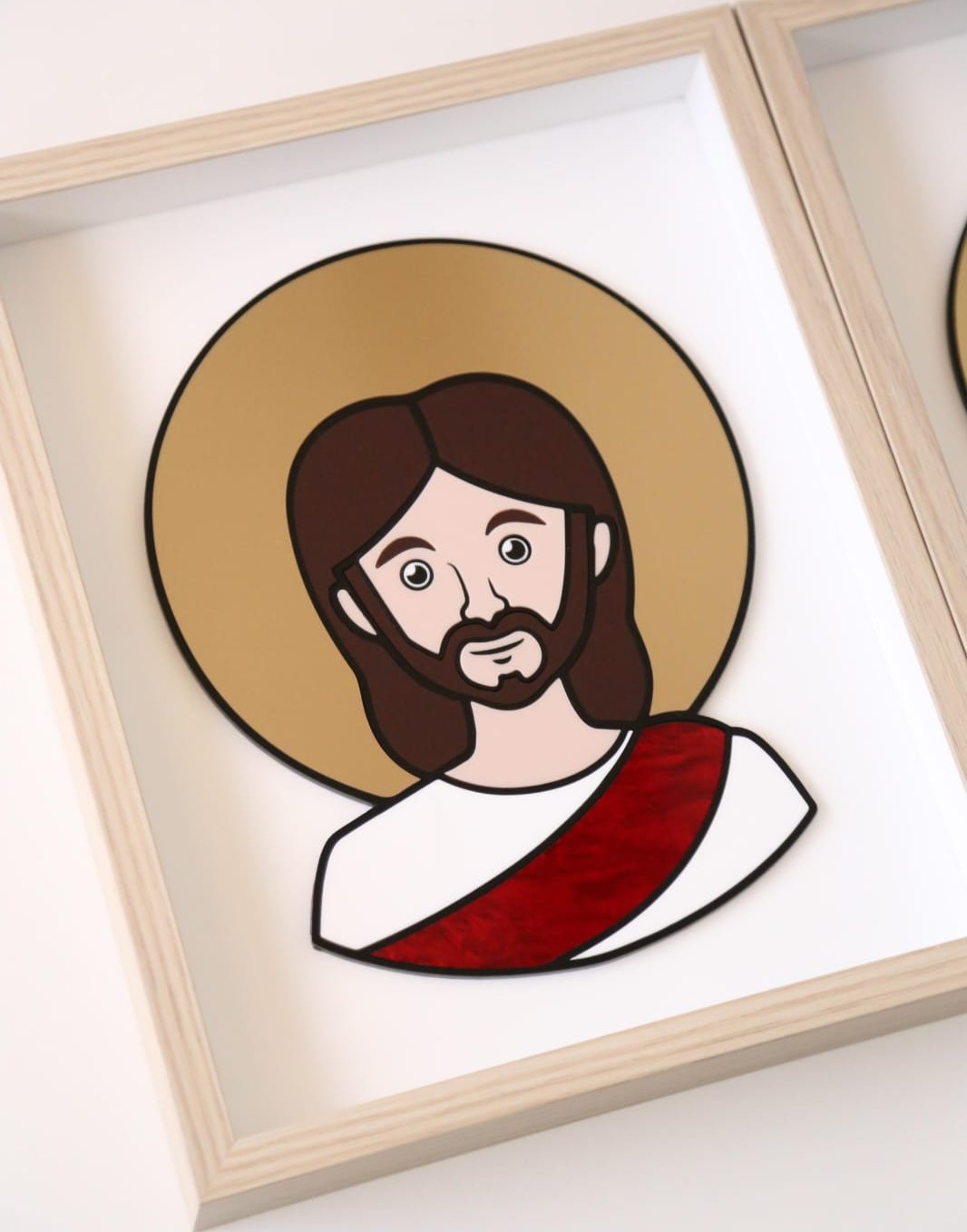 Jesus Acrylic Portrait