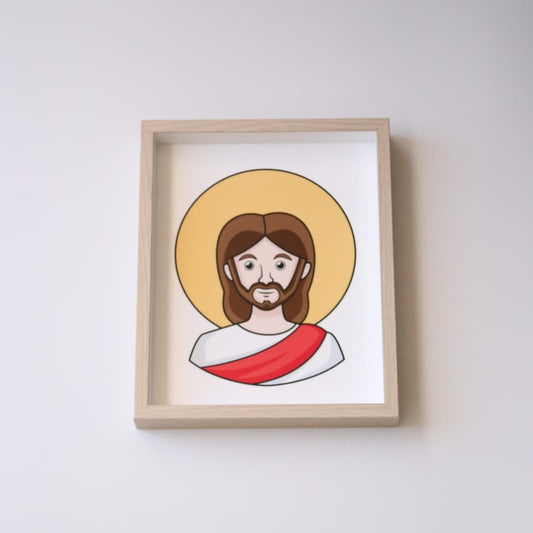 Jesus Print Portrait