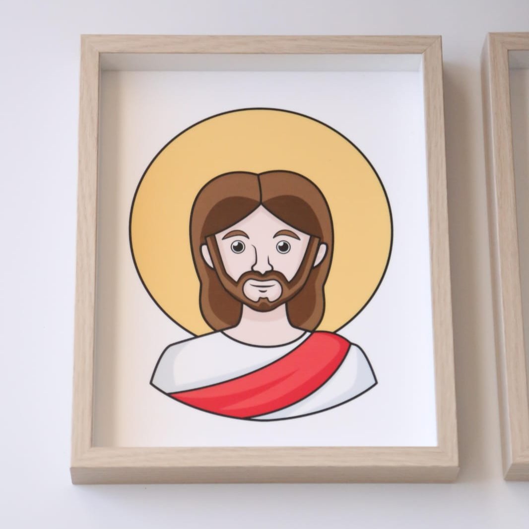 Jesus Print Portrait