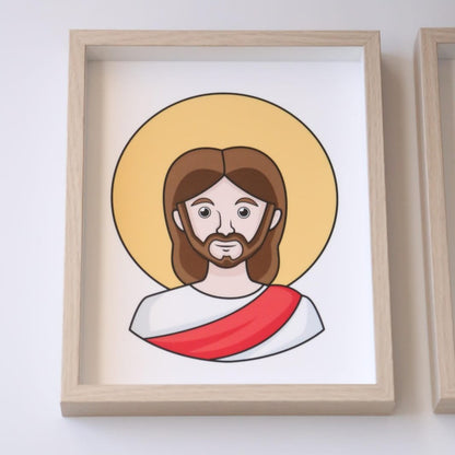 Jesus Print Portrait