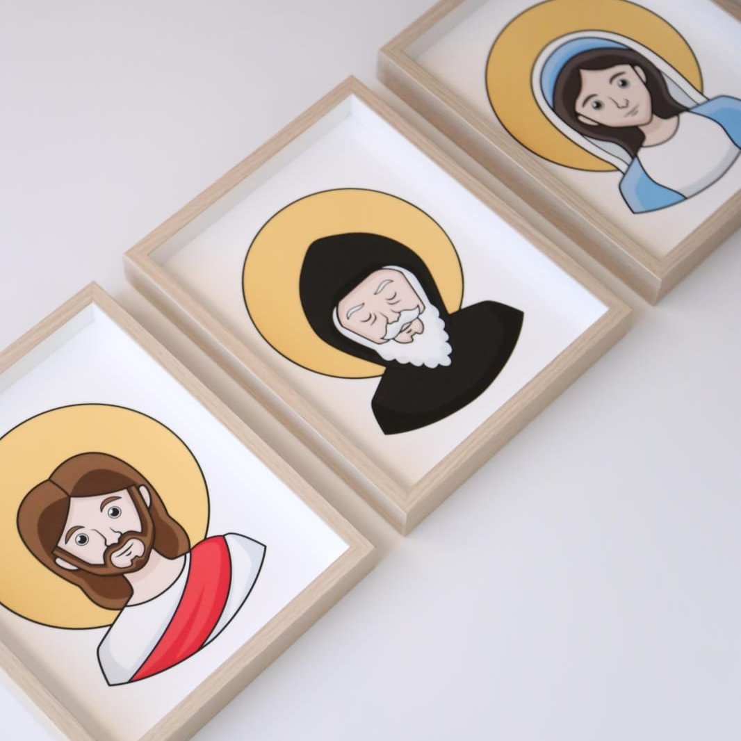 Saint Charbel Print Portrait